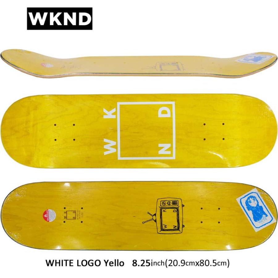 WKND 8.25インチ スケボー デッキ ウィークエンド スケートボード