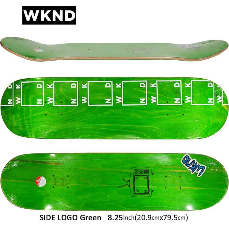 WKND 8.25インチ スケボー デッキ ウィークエンド スケートボード Side