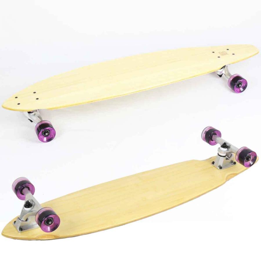 スケボー サーフスケート 9 375インチ 98 5cm ロングスケートボード ロンスケ Bamboo Square Tail Long 人気 おすすめ 竹 バンブーデッキ コンプリート 初心者 Woodycutback26 スケートボード専門店カットバック 通販 Yahoo ショッピング