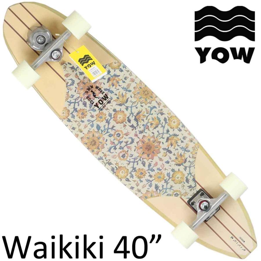 衝撃特価 ヤウ YOW Waikiki MERAKI ヤウ ロングスケートボード