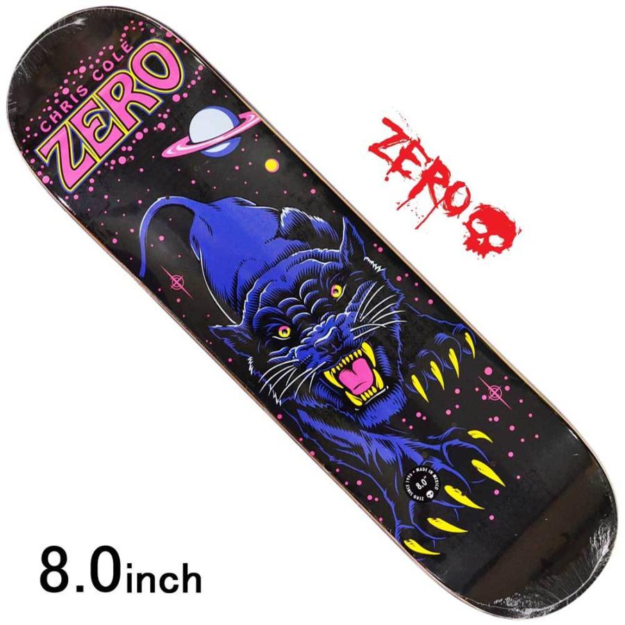 Zero スケボー デッキ 8 0 ゼロ スケートボード Skateboard Chris Cole Black Panther クリス コール プロ 初心者 おすすめ 人気 かっこいい Zero 140 スケートボード専門店カットバック 通販 Yahoo ショッピング