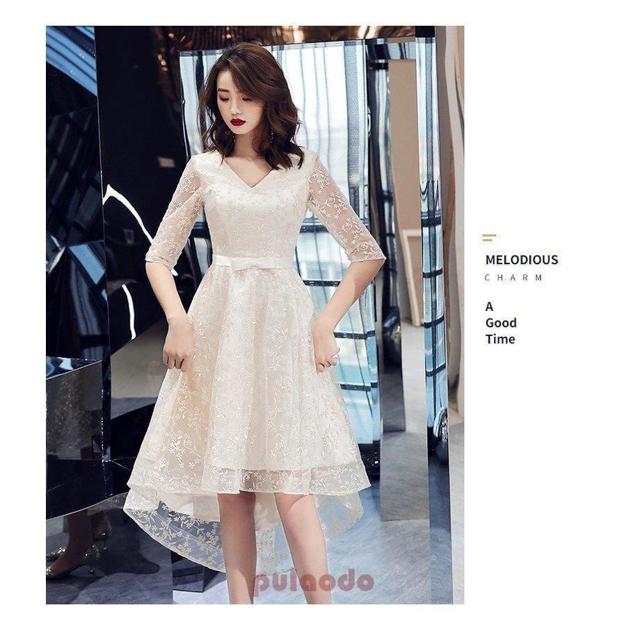 ウェディングドレス パーティードレス ショート丈 花嫁 二次会ミニドレス ビスチェ 結婚式 ドレス 披露宴ドレス レース お得