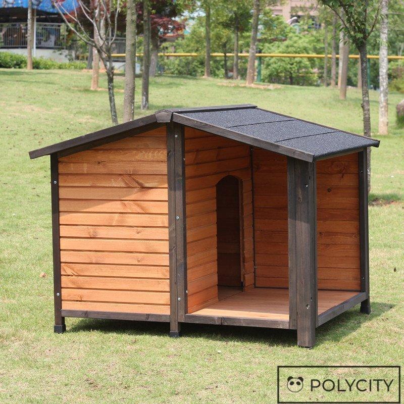 犬小屋 ペット用品 生き物 犬 Sサイズ 防腐材 別荘 飼育ケージ 室外 小動物ケージ
