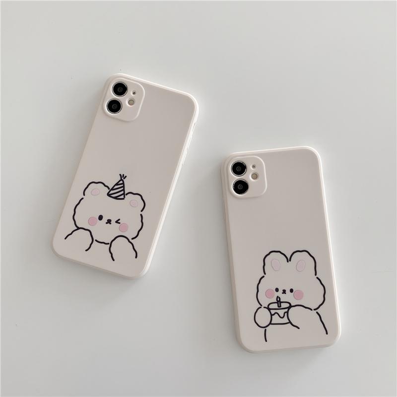再再販! スマホケース iPhone13 かわいい うさぎ スマホケース iPhone13 かわいい うさぎ