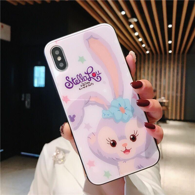 即納ダッフィー ステラルー 素敵な笑顔 スマホケース iphoneケース 耐