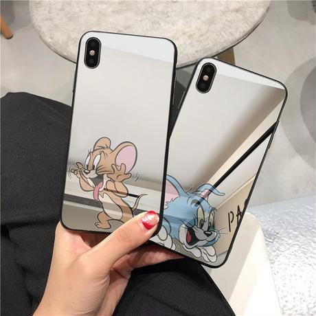 即納 鏡として使える おしゃれ スマホケース 便利 携帯カバー トム ジェリー Tom And Jerry Ins人気iphone全機種新商品iphone12 Iphone13 Y190 キュートハウス 通販 Yahoo ショッピング