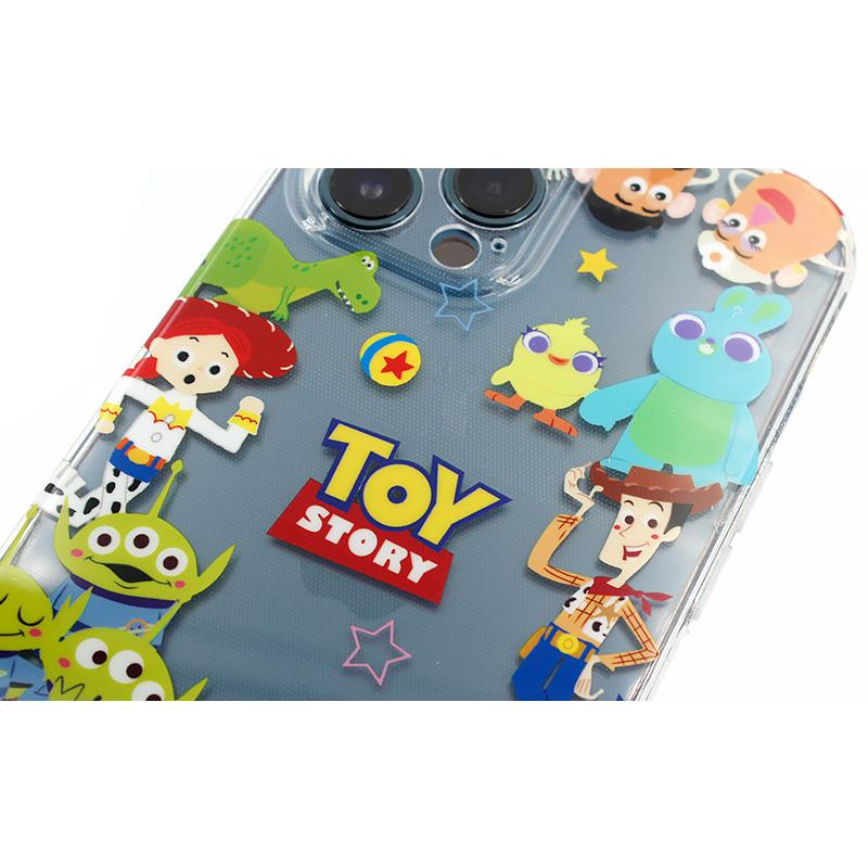トイストーリー ウッディ バズ フォーキー 透明 スマホケースカバー