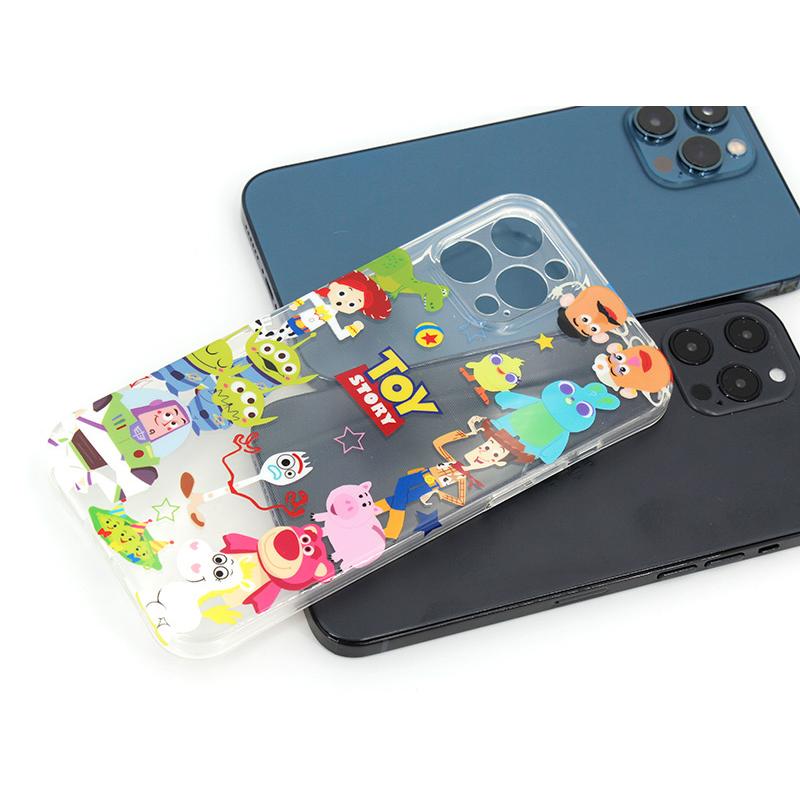 トイストーリー ウッディ バズ フォーキー 透明 スマホケースカバー