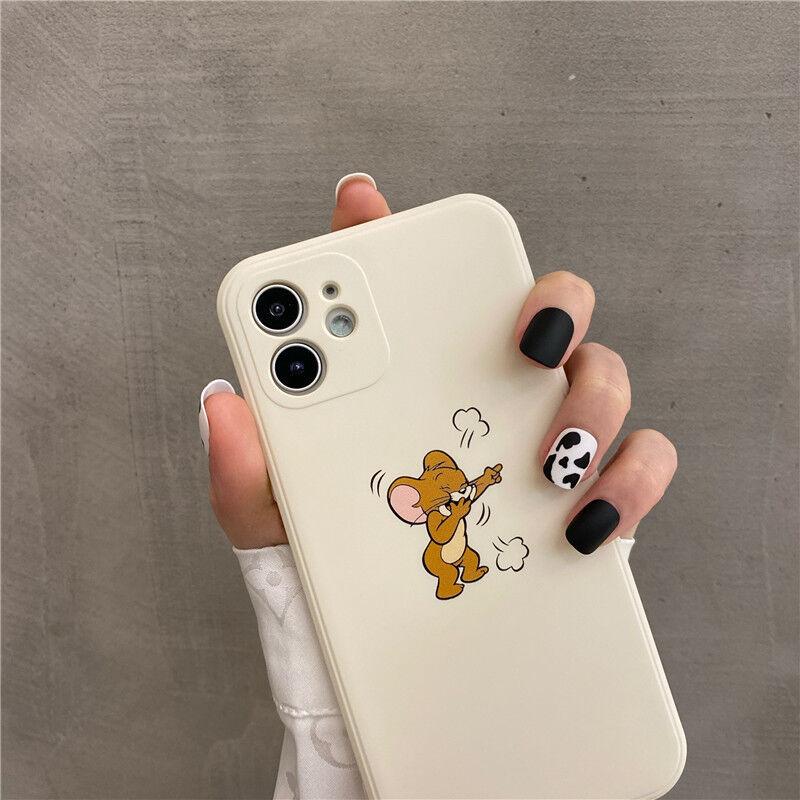 トムとジェリー側面絵柄付きtom&jerryおもしろい白黒iPhoneケース携帯ケーススマホケースiPhone12miniiPhone13mini全機種指紋防止iphone11/13/14/15｜cute-house｜04