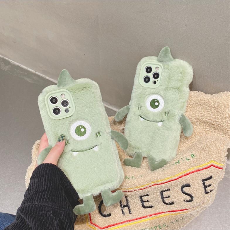 モンスターズ・ユニバーシティ もこもこ マイク 怪獣 ふんわりiPhone