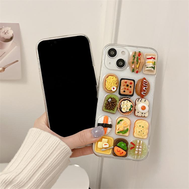 食べ物並びサンドイッチお寿司トースト浮き彫り創意おもしろい透明