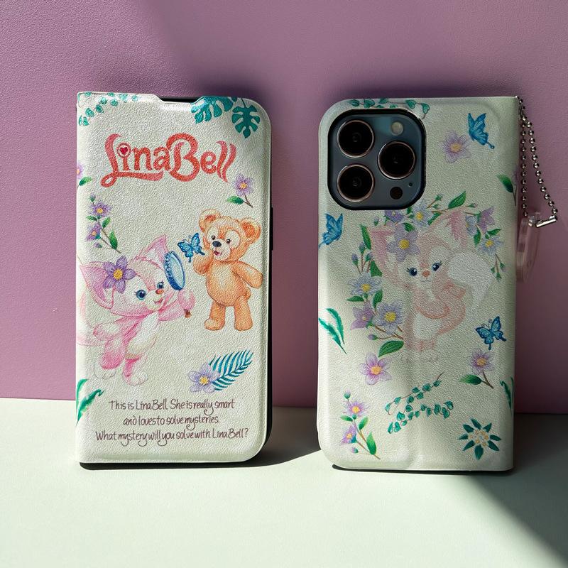 リーナベル手帳型カード定期入れ名刺入れ便利多機能iPhoneケース