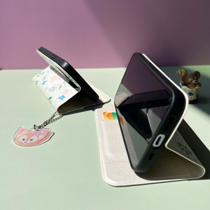 リーナベル手帳型カード定期入れ名刺入れ便利多機能iPhoneケース