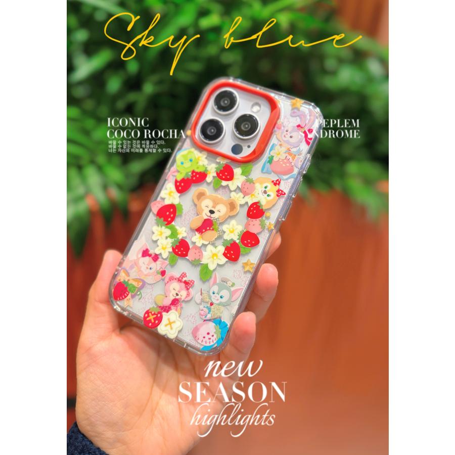 磁気式マグセーフ対応ダッフィー＆フレンズのハートフェルト