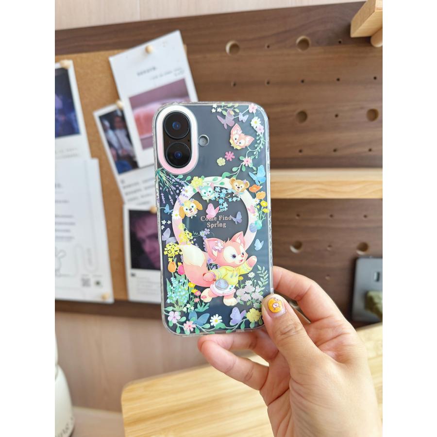 ダッフィーフレンズリーナベル春をみつけようiPhoneケーススマホケース