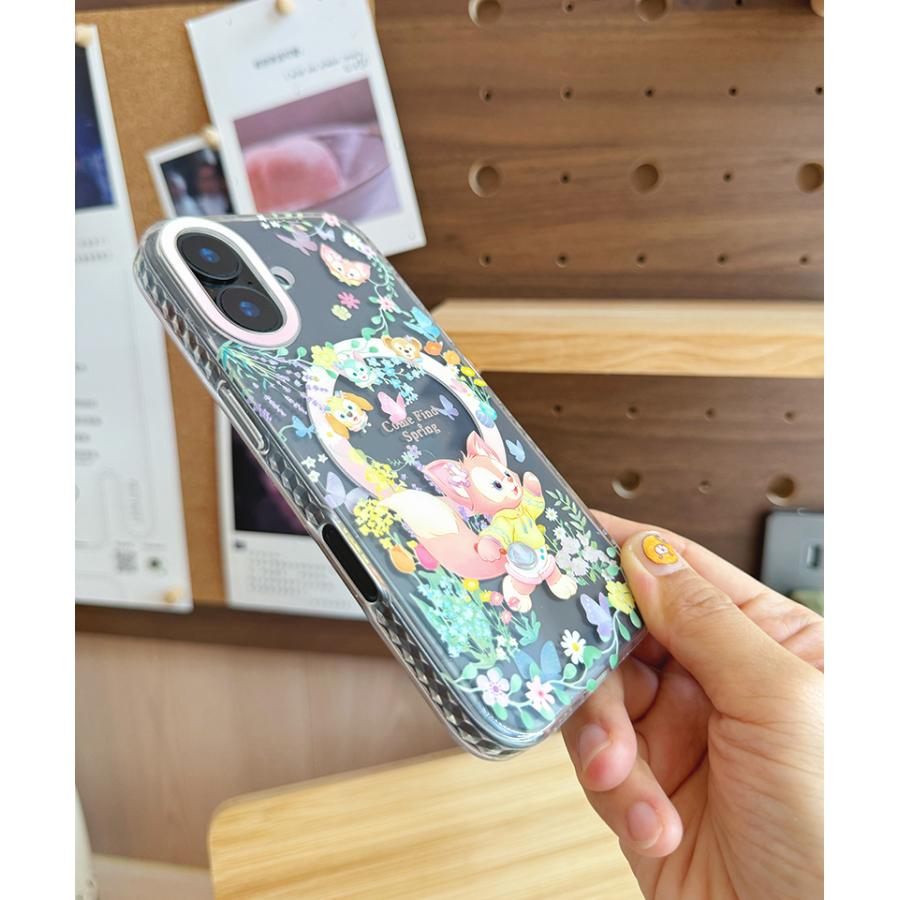 ダッフィーフレンズリーナベル春をみつけようiPhoneケーススマホケース