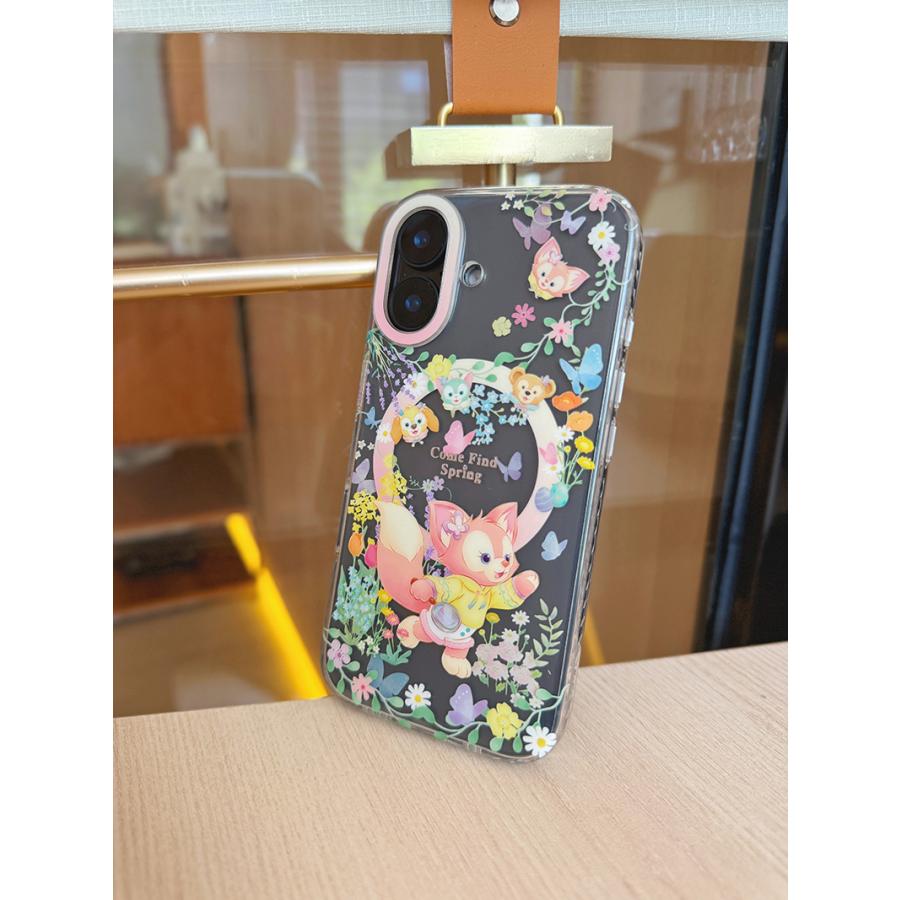 ダッフィーフレンズリーナベル春をみつけようiPhoneケーススマホケース