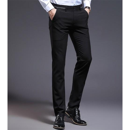 スラックス メンズ ビジネスパンツ スリム 春夏 細身 ローライズ メンズカジュアルパンツ ビジネススーツ メンズスーツ ズボン タイト 二枚送料無料 メンズファッション