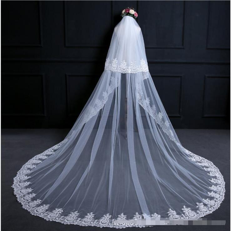 ロングベール ウエディングベール ロングベール ダウンベール花柄レース刺繍ブライダル結婚式ベール花嫁披露宴 1 5 3 5mウェディング小物 二次会2枚送料無料 8 通販屋 通販 Yahoo ショッピング