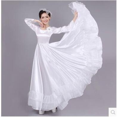 2枚送料無料社交ダンスドレス ダンスワンピース 7度裾ワンピース 舞台服 出演服 ステージ 民族ダンス衣装 4色 演奏会 1364 通販屋 通販 Yahoo ショッピング