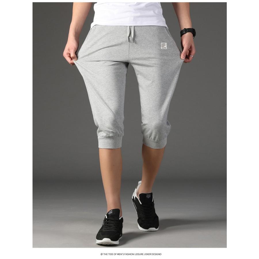 スウェットパンツ メンズ クロップドパンツ スポーツパンツ 七分丈パンツメンズボトムス カジュアルズボン カプリパンツ 二枚送料無料 4526 通販屋 通販 Yahoo ショッピング