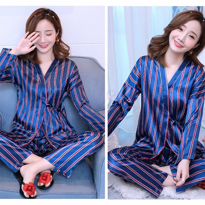 パジャマ 甚平 レディース 長袖 長ズボン ルームウェア 花柄 シルク風 浴衣 上下セット 和風 着物 薄手 部屋着 寝巻き 春夏秋 おしゃれ 送料無料 01pgm283 Cutecooco 通販 Yahoo ショッピング