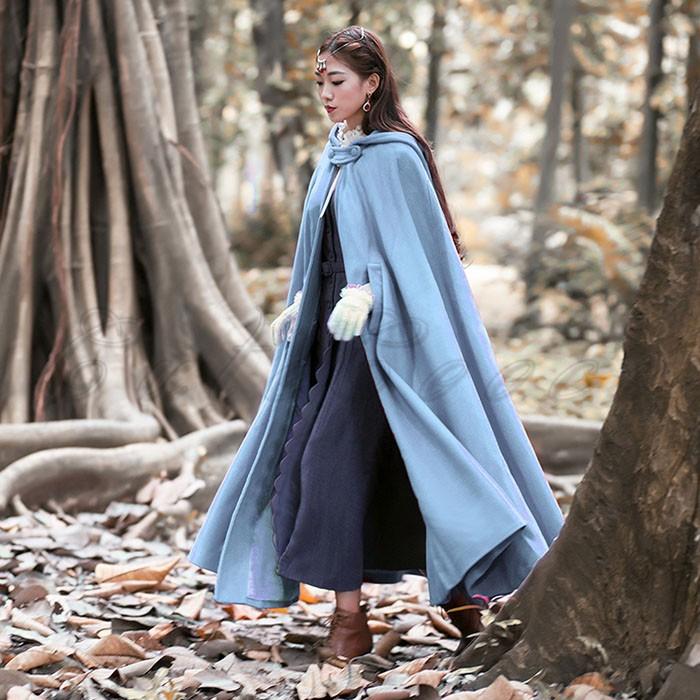 マント ロング丈 レディース マキシ丈 ケープ ポンチョ スプリングコート きれいめ フード付き 帽子 春秋冬 アウター おしゃれ 送料無料 02a214 Cutecooco 通販 Yahoo ショッピング