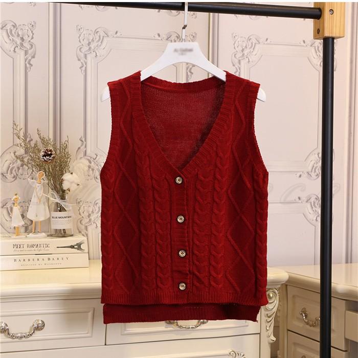 秋新作 ニットベスト レディース Vネック ケーブル編み 無地 前開き ショート丈 チョッキ スクール風 カジュアル トップス きれいめ 春秋 おしゃれ 送料無料 02a907 Cutecooco 通販 Yahoo ショッピング