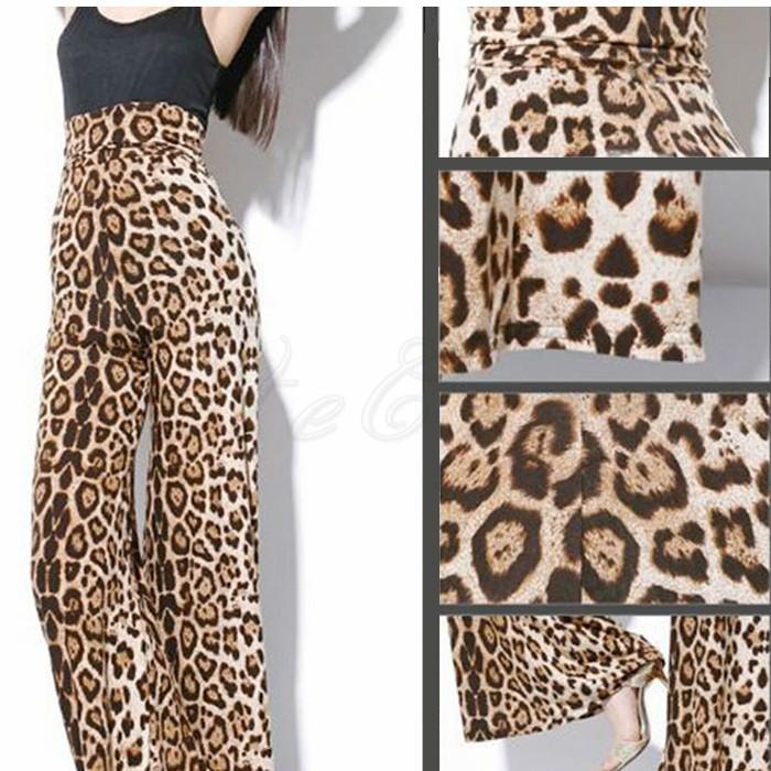 ガウチョパンツ ワイドパンツ レディース ストレッチ 豹柄 ヒョウ柄 ロング丈 マキシ スカーチョ スカンツ ズボン キュロット きれいめ おしゃれ 送料無料 02b395 Cutecooco 通販 Yahoo ショッピング
