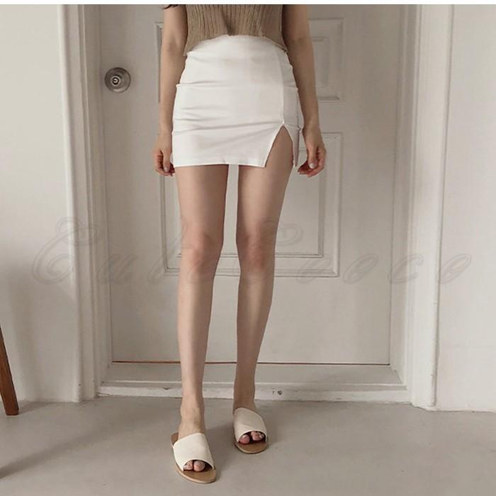 タイトスカート ミニスカート スリット スカート セクシー レディース ショートスカート 女性用 シンプル 夏 おしゃれ 送料無料 02b534 Cutecooco 通販 Yahoo ショッピング