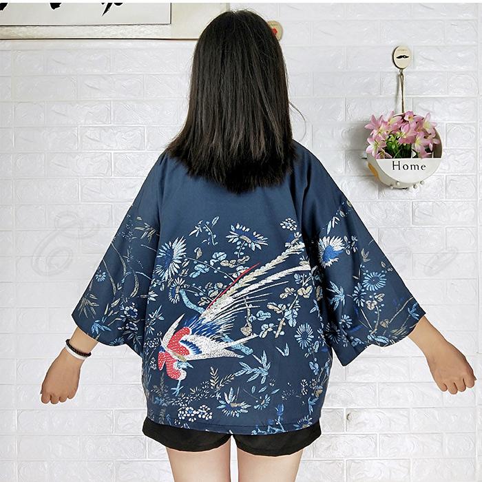 羽織 レディース カーディガン UVカット 七分袖 花柄 トップス