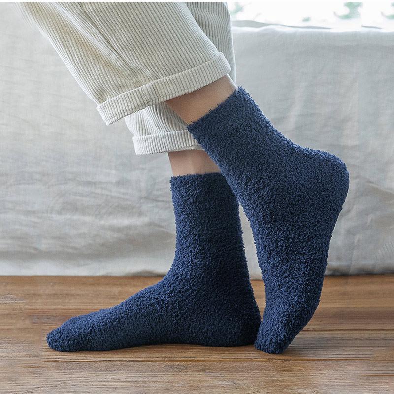 年秋冬新作 もこもこルームソックス メンズ 靴下 5足セット ボトムス カジュアル 履く毛布 厚手 裏起毛 超暖かい 冬用 きれいめ おしゃれ 送料無料 Cgks00 Cutecooco 通販 Yahoo ショッピング