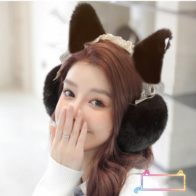 送料無料 オシャレイヤーマフ イヤーマフラー イヤーウォーマー 裏ボア 秋冬 耳あて 可愛い もこもこ 耳カバー レディース かわいい 兎耳