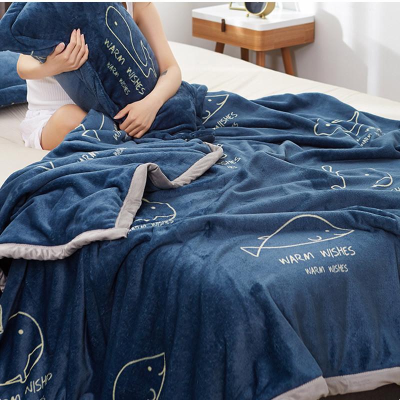 HUMAN MADE タオルブランケット 新品 正規品 ブランケット タオルケット 230*250 夏用毛布 肩掛け ひざ掛け クジラ