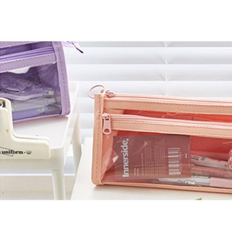 楽天市場】ペンケース 大容量 クリアペンケース ツールペンケース