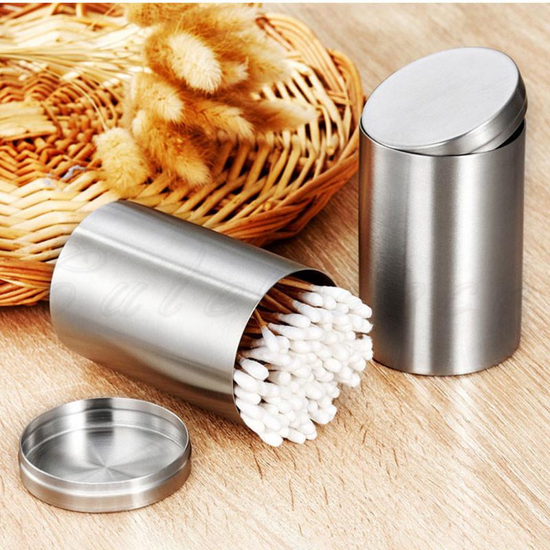 タバコケース メンズ シガレットケース ボックス ステンレス製 丸型 大