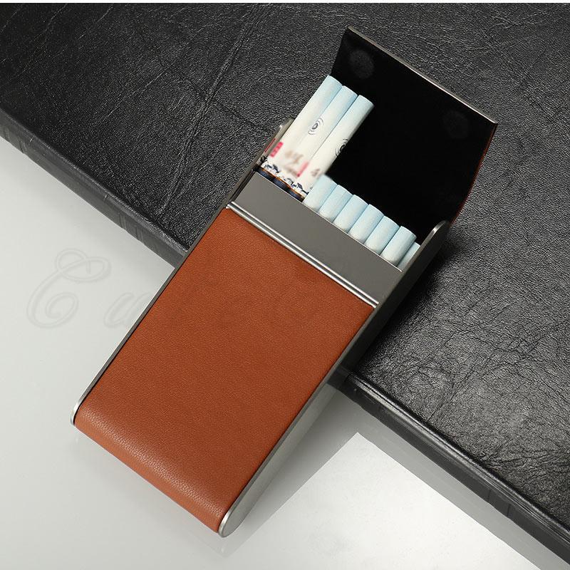 タバコケース メンズ シガレットケース 喫煙グッズ レザー 煙草