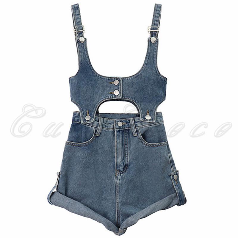 デニムサロペット レディース オーバーオール オールインワン