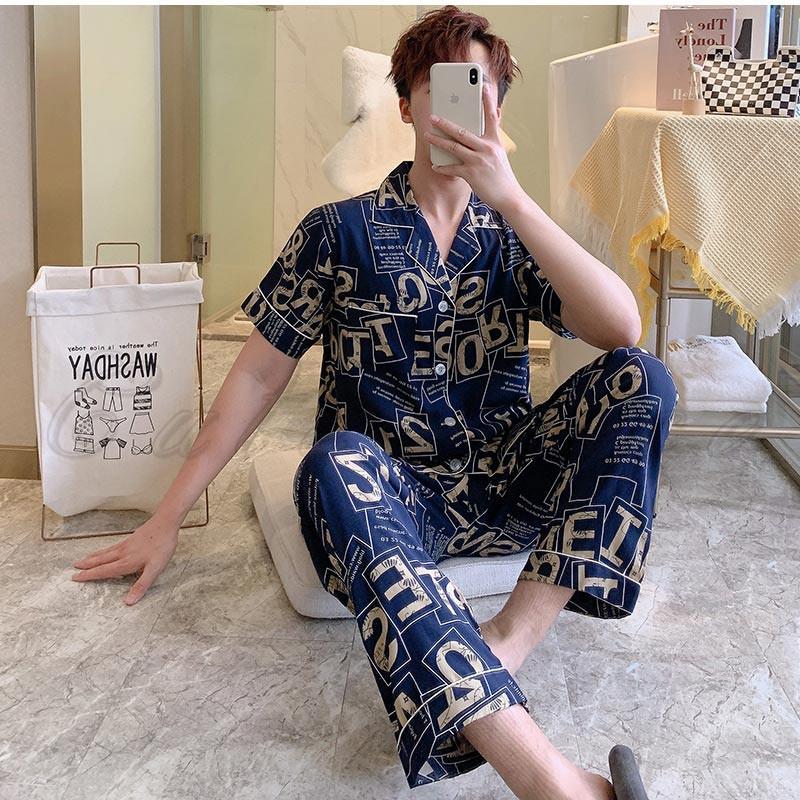 パジャマ ルームウェア メンズ 上下セット服 半袖 シャツ 長ズボン チェック柄 プリント 前開き 部屋着 寝巻き 夏用 快適 かっこいい おしゃれ 送料無料 C22gpgm0013 Cutecooco 通販 Yahoo ショッピング