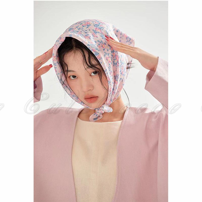 ANATOMICA ネイビー 花柄 バンダナ　スカーフ セール】花柄スカーフ（バンダナ/スカーフ）｜FREAK'S STORE