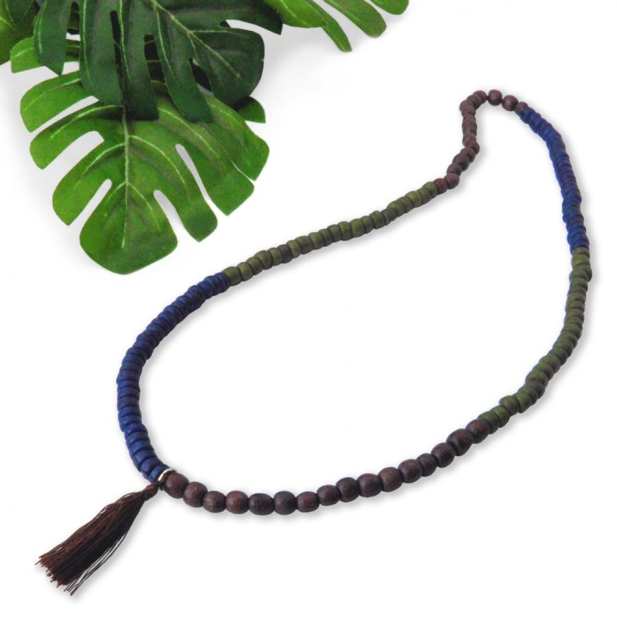 ネックレス ウッドビーズ A 人気 チョーカー ブレスレット アジアン メンズ レディース 男女兼用 フリーサイズ ギフト アクセサリーと雑貨キュートマニア 通販 Yahoo ショッピング