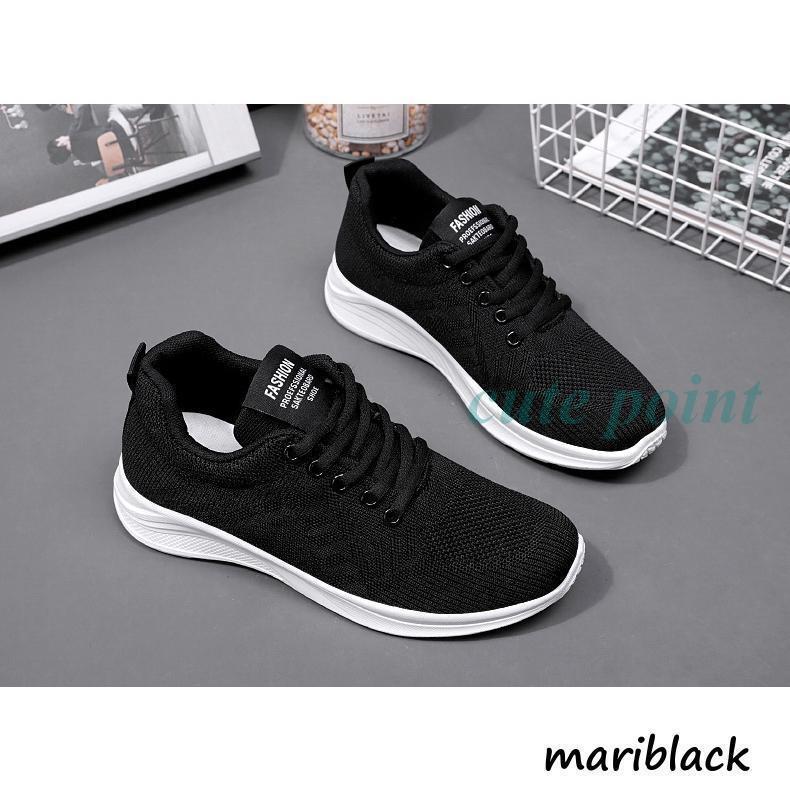 レディース スニーカー 黒 白 シューズ 厚底 軽量 おしゃれ 幅広