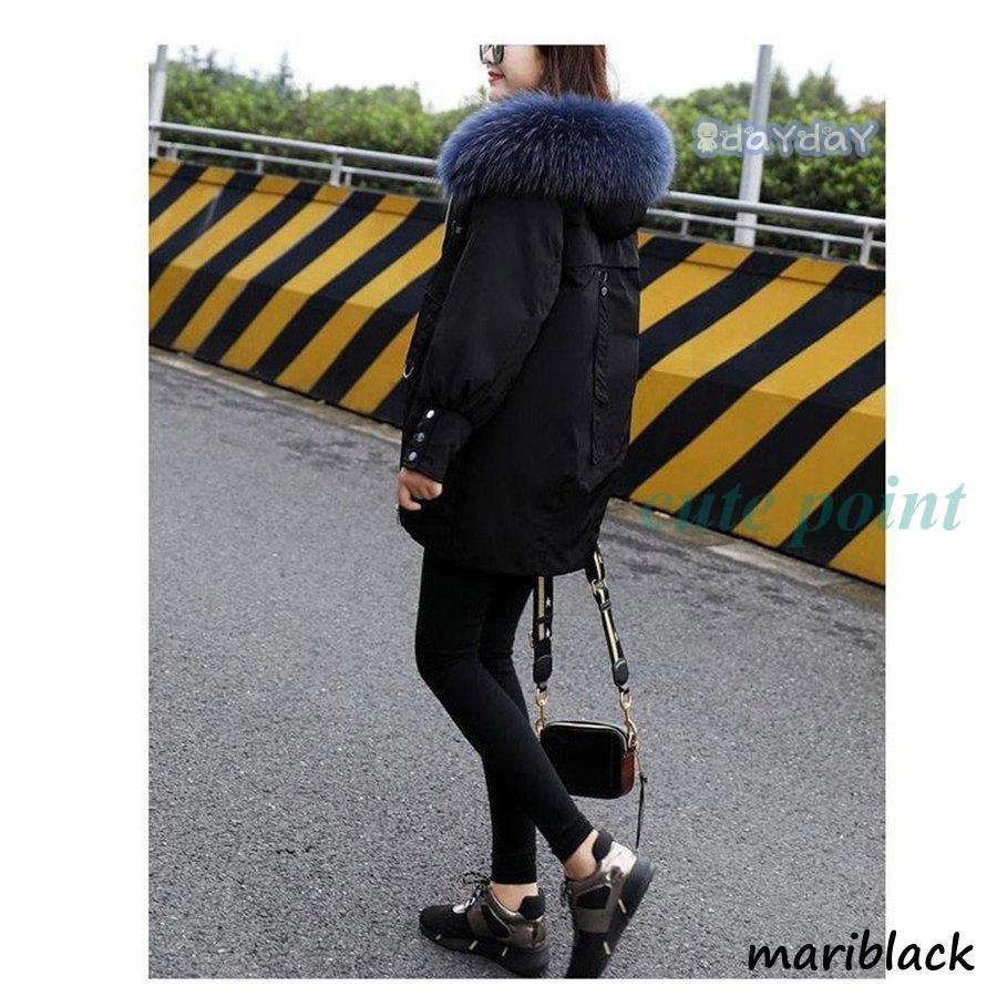 モッズコート ダウンジャケット レディース 冬 40代 中綿ダウンコート ミディアム丈 カジュアル エコファーフード付 綿ジャケット アウター暖かい オシャレ モッズコート ダウンジャケット レディース 冬 40代 中綿ダウンコート