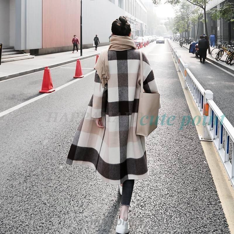 あり チェックコート ロングコート チェスター コート アウター レディース 秋 冬 10代 20代 30代 40代 チェック柄 かわいい おしゃれ 個性的 あり チェックコート ロングコート チェスター コート アウター
