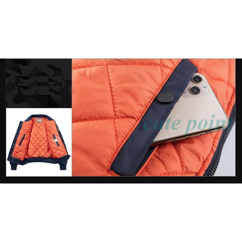 スカジャン 長袖 メンズ ミリタリー 横須賀 ブルゾン 光沢 フライト