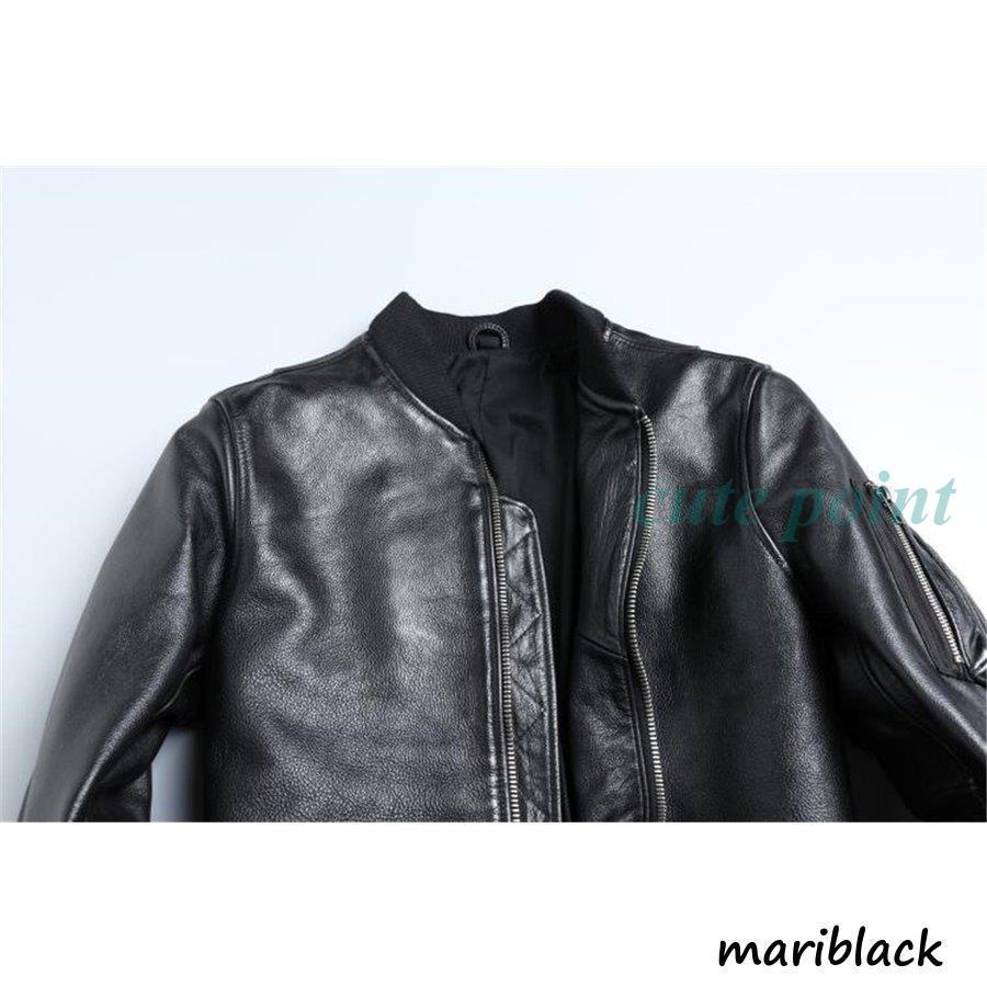 レザージャケット メンズジャケット 本革 ライダース ジャケット 羊革