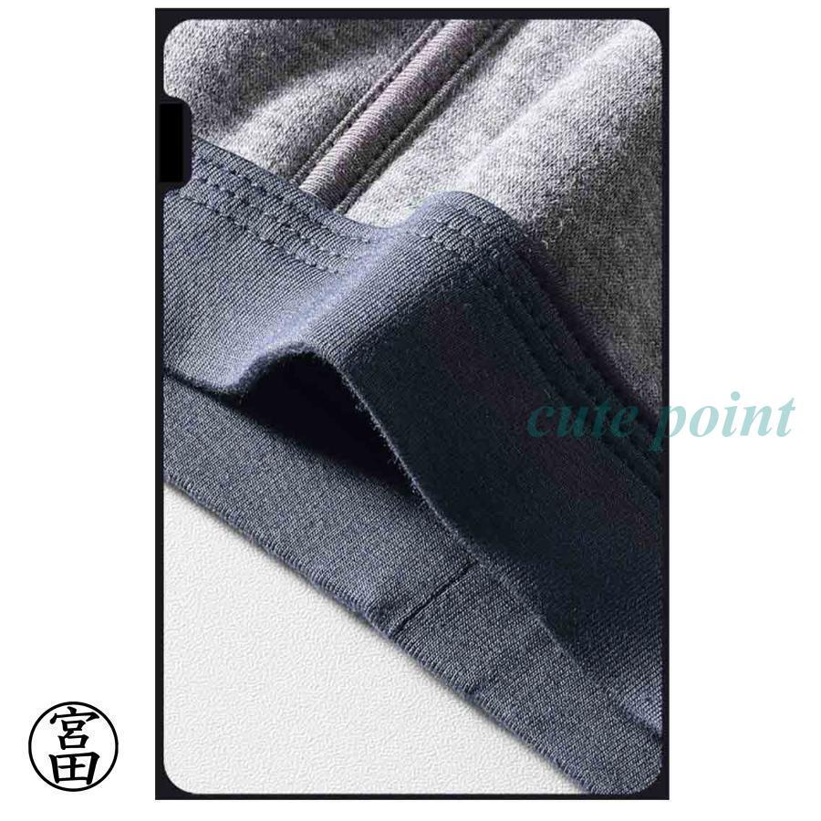 ロング 股擦れ メンズ 防寒 裏起毛 3枚組 ボクサーパンツ 対策 ロングボクサーパンツ あったかインナー 男性 紳士 下着 肌着 ロング丈 保温 防 | ブランド登録なし | 13