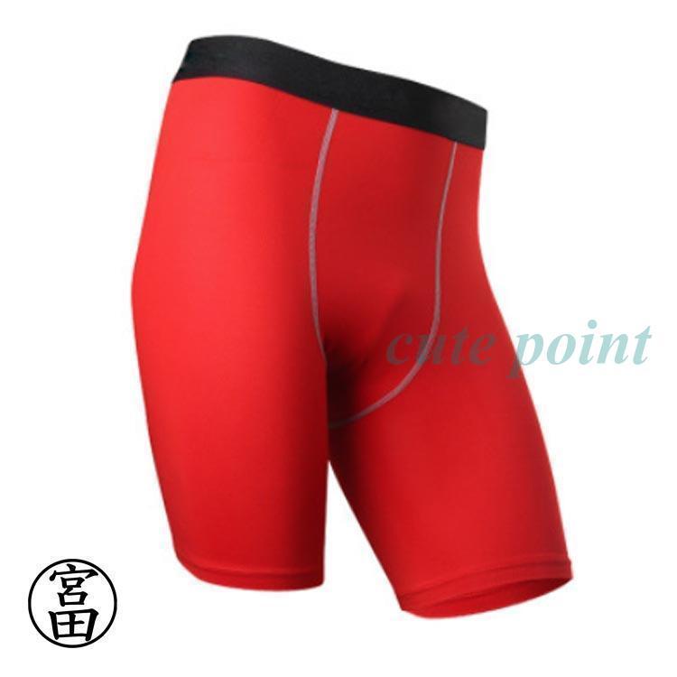 ロングボクサーパンツ ボクサーパンツ タイツ 黒 【3枚セット】 対策 パンツ 股擦れ ボクサーブリーフ ブラック ロング 速乾 ハーフパンツ ストレ | ブランド登録なし | 01