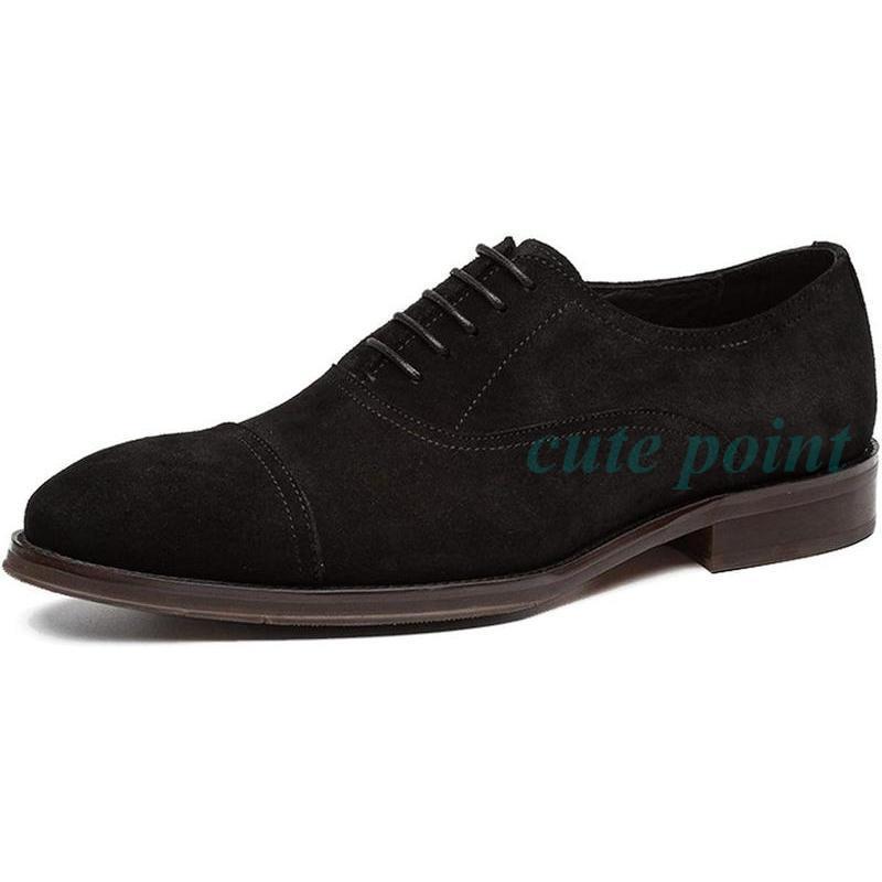 ビジネスシューズ 本革 革靴 メンズ スエード 定番 ウォーキング ドレスシューズ ストレートチップ 内羽根株式会社錦  防滑 通気 冠婚葬祭 普段用 ビジネスシューズ 本革 革靴 メンズ スエード 定番 ウォーキング