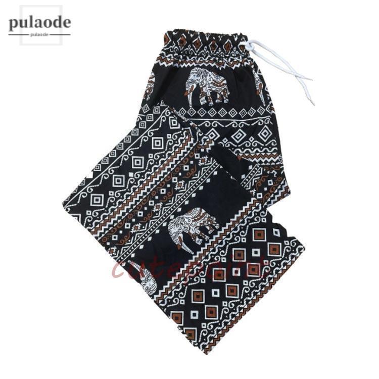 エスニック　タイパンツ　象柄パンツ　大きいサイズ　新品タイ製 メンズ ぞう 大きいサイズ 象 タイパンツ エスニック ゾウ 部屋着